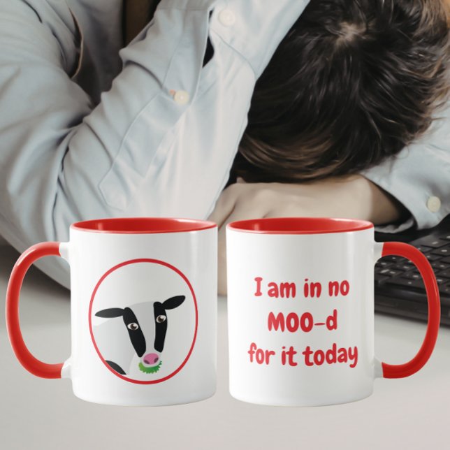 Mug Vache drôle sans MOO-d (Créateur téléchargé)