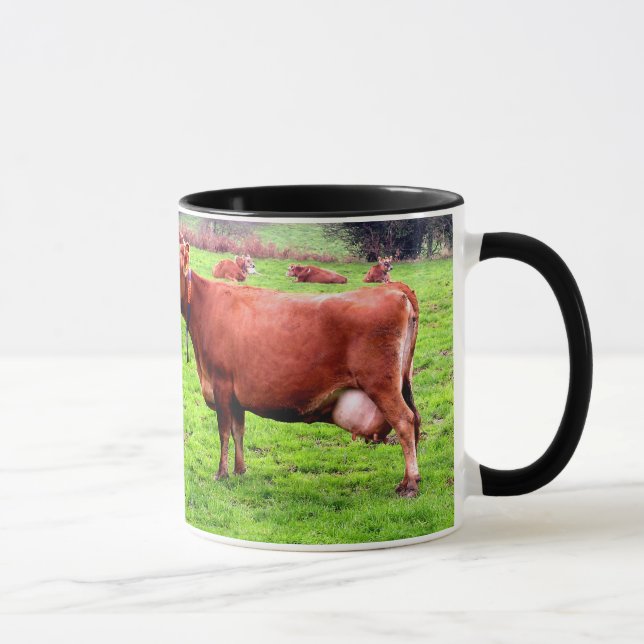 MUG VACHE DU JERSEY AU JERSEY (Droite)