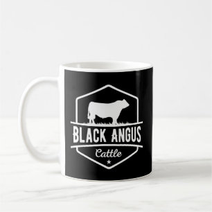 Mug Vache éleveur Angus noir bétail