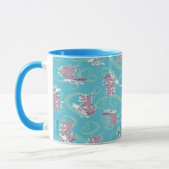 Mug Vache et poulet Super Vache Motif (Gauche)