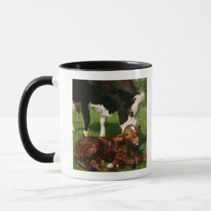 Mug Vache et veau nouveau-né