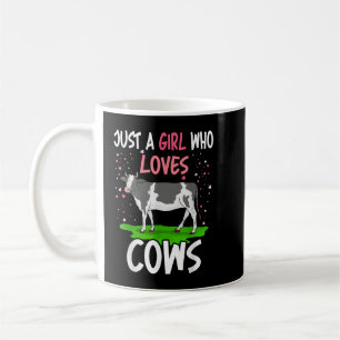Mug Vache Juste Une Fille Qui Aime Les Vaches Fermier