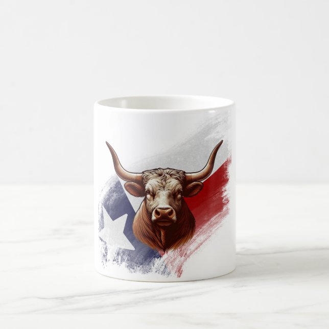 Mug Vache longhorne du Texas (Centre)
