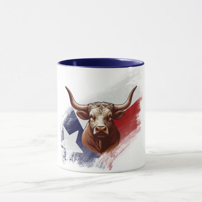 Mug Vache longhorne du Texas (Centre)