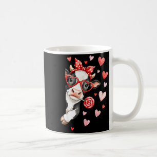 Mug Vache Mignonne Avec des Cœurs & Bonbons - Vache de