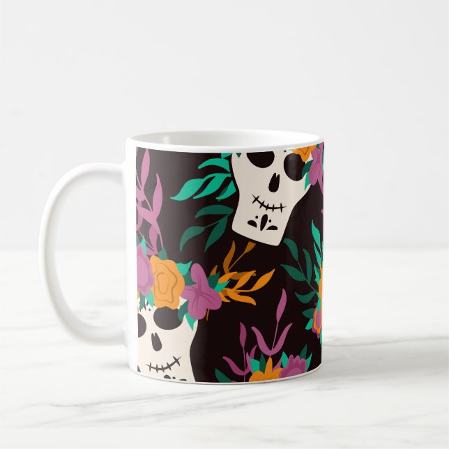 Mug Vache mignonne : Motif Vintage enfant (Gauche)