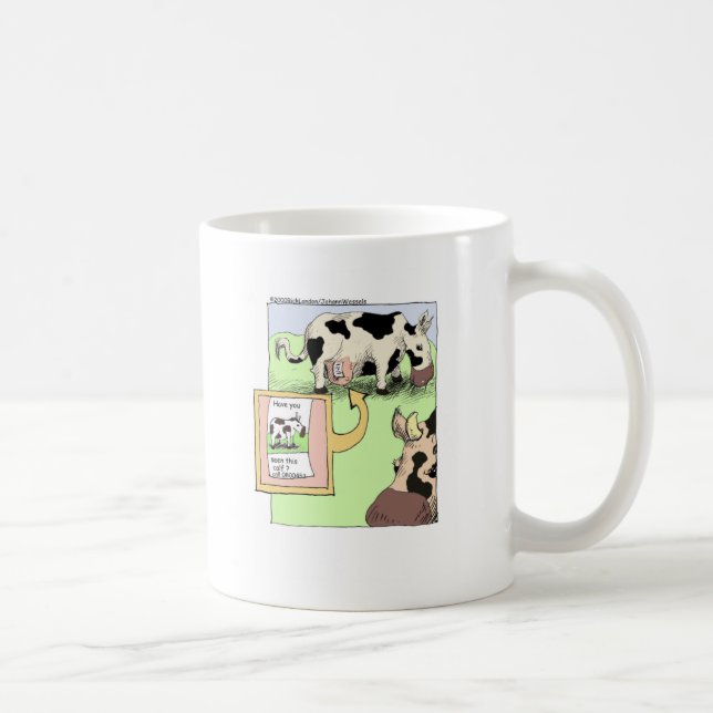 Mug Vache Perdue Cadeaux et Objets de Collection Drôle (Droite)