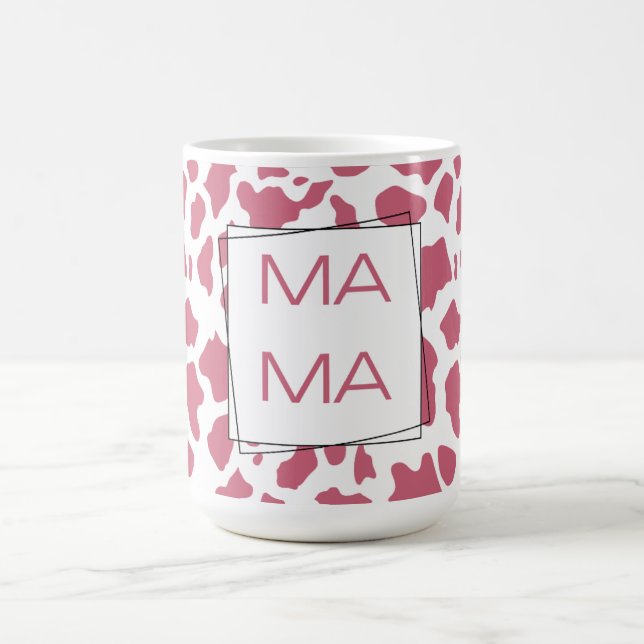 Mug Vache rose imprimée “MAMA” (Centre)