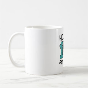 Mug Vache sacrée 100 jours d'école Vintage T-shirt de