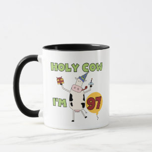 Mug Vache sainte je suis 97 T-shirts et cadeaux