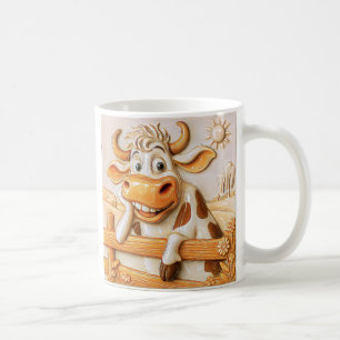 Mug Vache souriante à la ferme