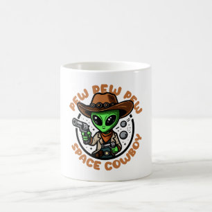 Mug Vacher spatial drôle d'alien