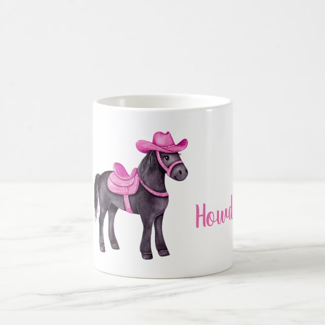 Mug Vacherine Rose Howdy Cheval (Centre)
