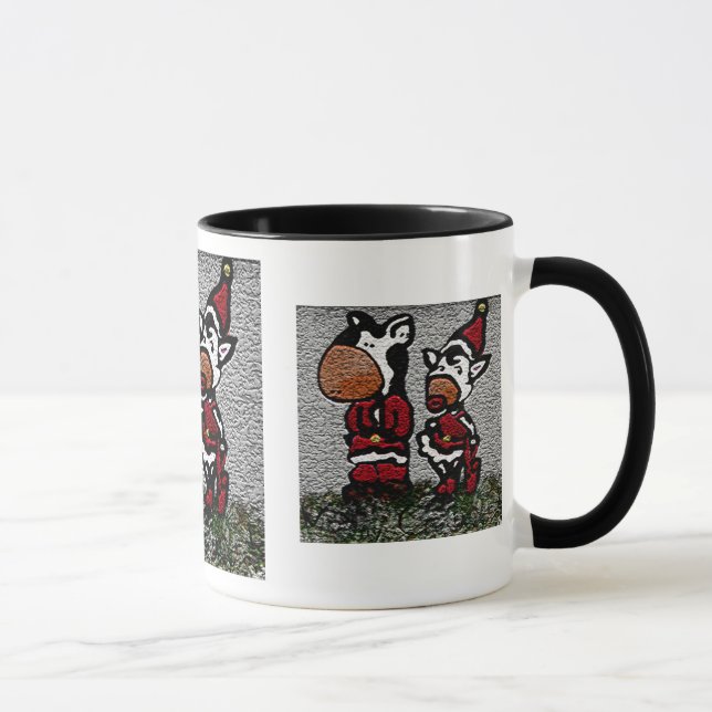 Mug Vaches à Noël (Droite)