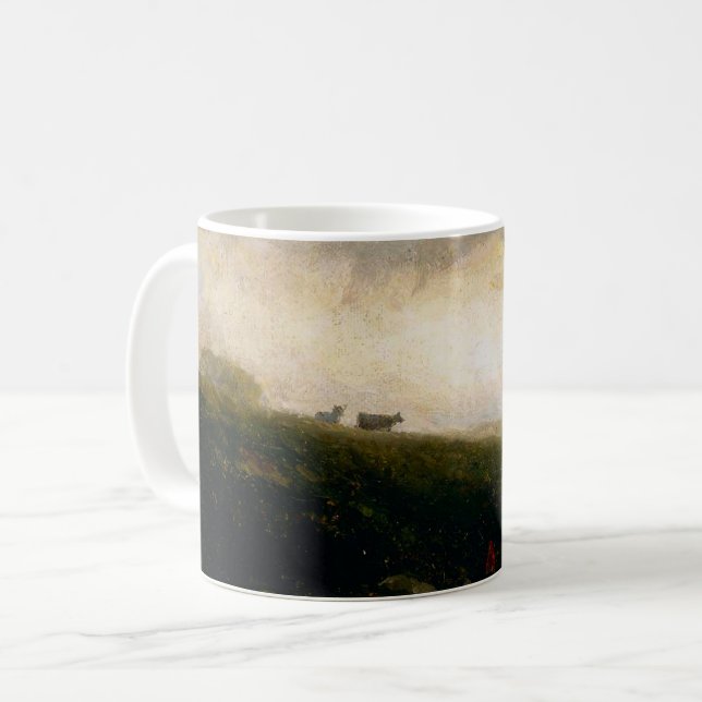 Mug Vaches descendant à flanc de colline - Edward Bani (Devant gauche)