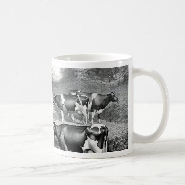 Mug Vaches libres Holstein vaches frey (Droite)