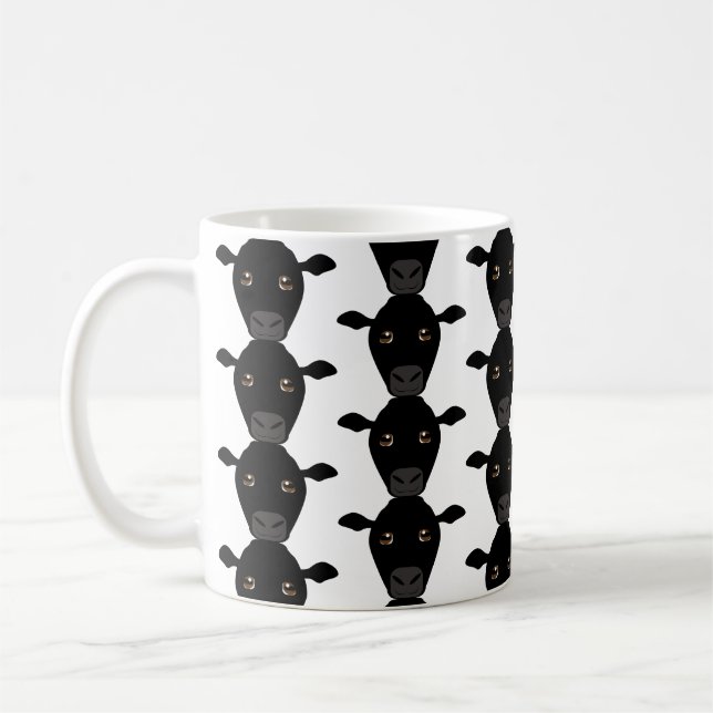 Mug Vaches noires sur la boue (Gauche)