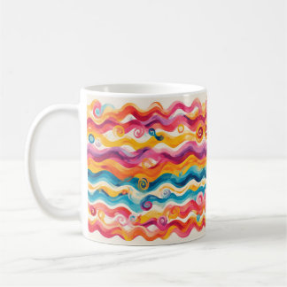 Mug Vague Abstrait Coloré