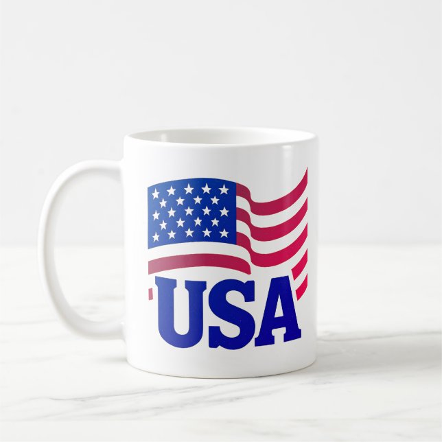 Mug Vague d'unité américaine (Gauche)