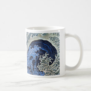 Mug Vague féminine, Hokusai