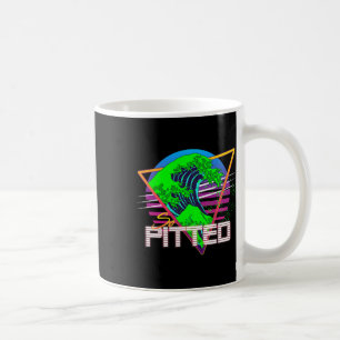 Mug Vague géante de Kanagawa si creusée Retrowave Outr