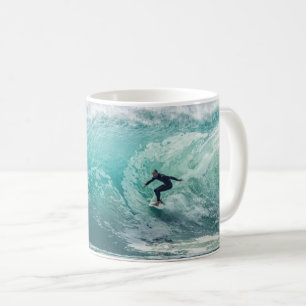 Mug Vague, Surfer, Beau Paysage