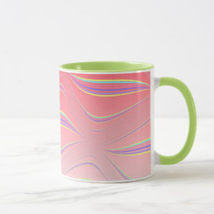 Mug Vagues Abstraites
