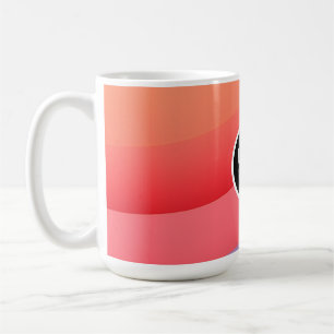 Mug Vagues arc-en-ciel vibrantes abstraites Ajoutez