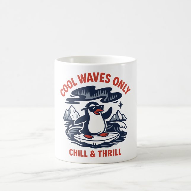 Mug Vagues Cool Uniquement (Centre)