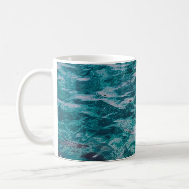 Mug Vagues de l'océan émeraude (Gauche)