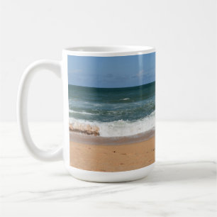 Mug Vagues De Plage Qui S'Écrasent Sur Le Paysage Côti