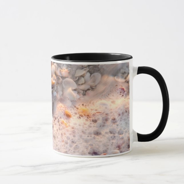 Mug Vagues entrantes et coquillages sur l'île de Sanib (Droite)