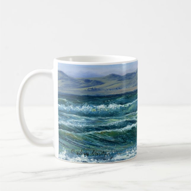 Mug "Vagues tumultueuses" (Gauche)