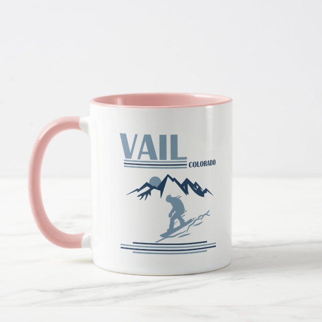 Mug Vail Colorado snowboard (Gauche)