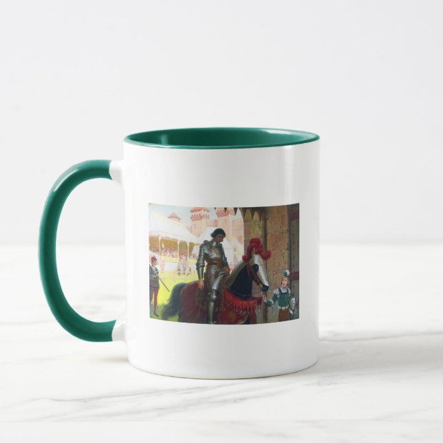 Mug Vaincu, par Edmund Blair Leighton (Gauche)