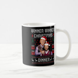 Mug Vainqueur du dîner de Noël Père Noël Trump Vance U
