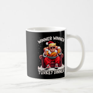 Mug Vainqueur super de Noël Trump Dîner Turquie