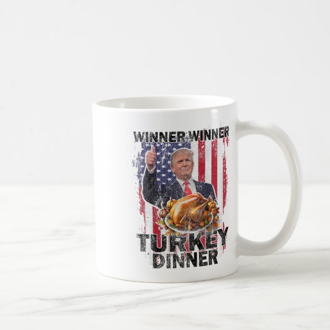Mug Vainqueur Trump Vance Humour Dîner Turquie (Droite)