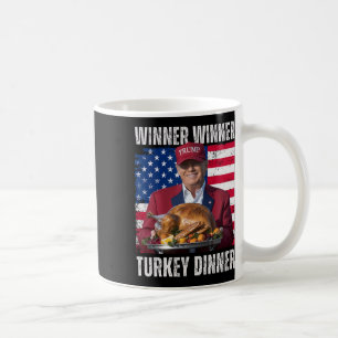 Mug Vainqueur Turquie Dîner Humour Drôle Trump que Tru