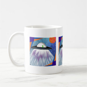 Mug vaisseau spatial Alien UFO Space