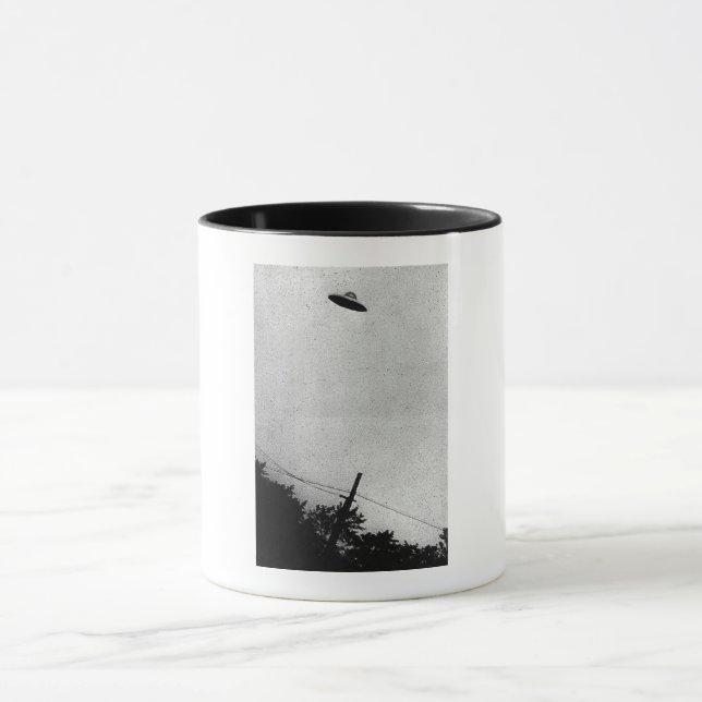 Mug Vaisseau Spatial Extraterrestre Alien UFO Top Secr (Centre)