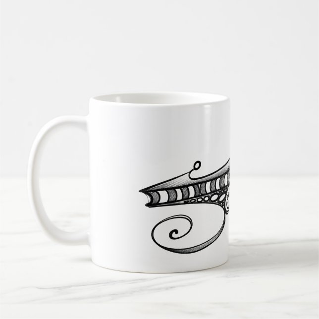 Mug Vaisseau spatial optique (Gauche)