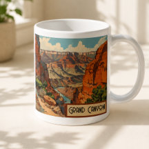 Vaisselle Rétro Grand Canyon
