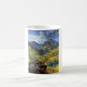 Mug Val d'Aoste (Paysage alpin italien Majestueux)