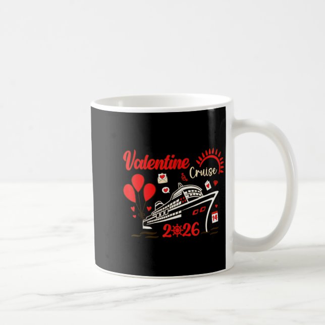 Mug Valentine Cruise 2026 Funny For Couples Matching H (Droite)