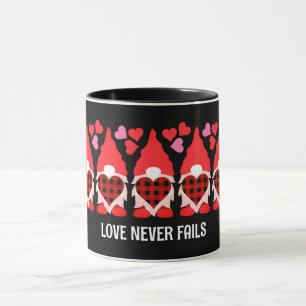 Mug VALENTINE GNOME L'amour n'échoue jamais