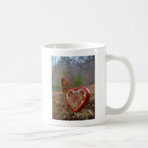 Mug Valentine Heart Miniature Brown Horse