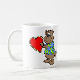 Mug Valentine Love Bear mignon Heureuse Sainte-Valenti