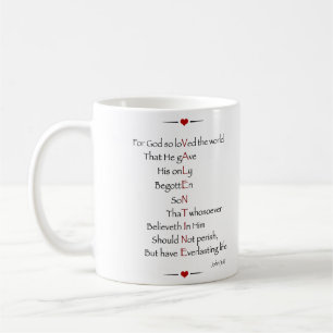 Mug VALENTINE - Pour Dieu si aimé le monde