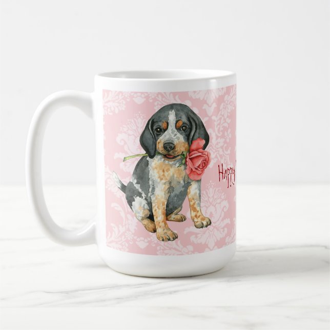 Mug Valentine Rose Bluetick (Gauche)
